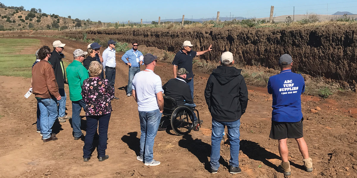 David Kopec takes growers through some of the finer points of better understanding soil structure.