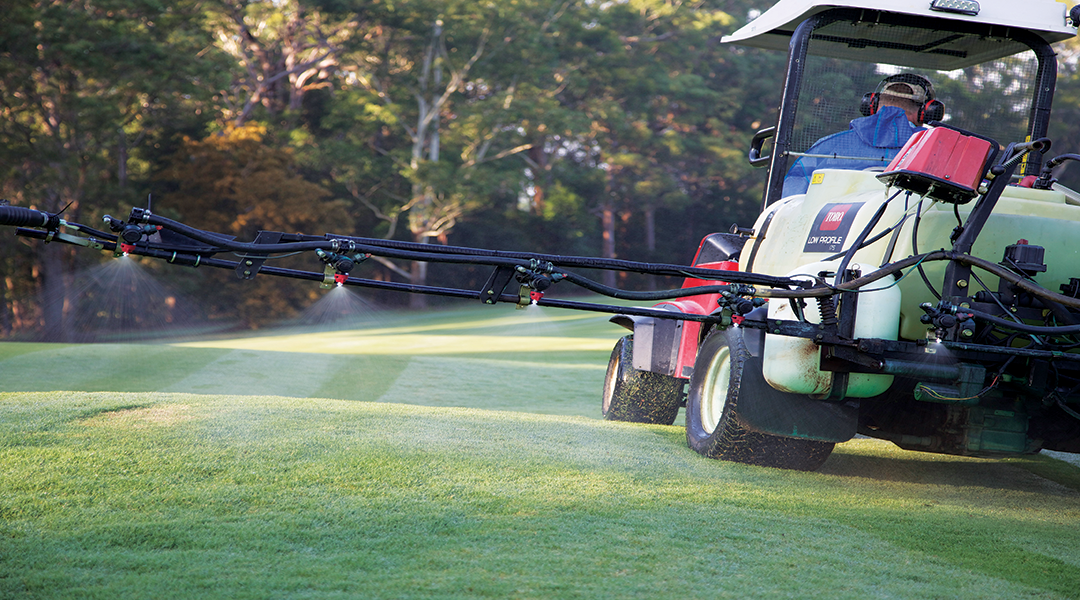 Right chemical product, right on target: the key to turf success