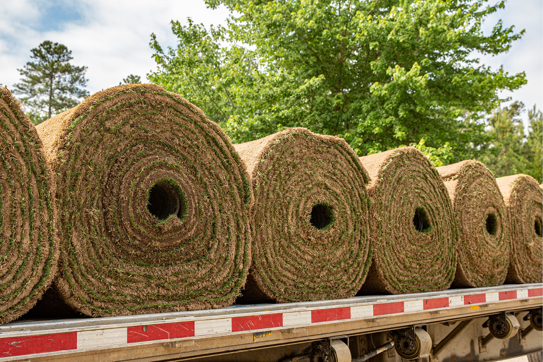 Turf America Rolls on Truck