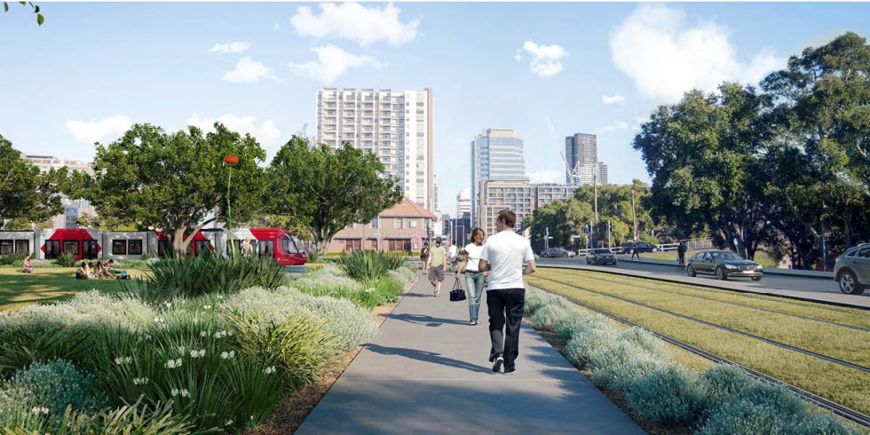 Light rail turf test on track for Parramatta project | TurfBreed