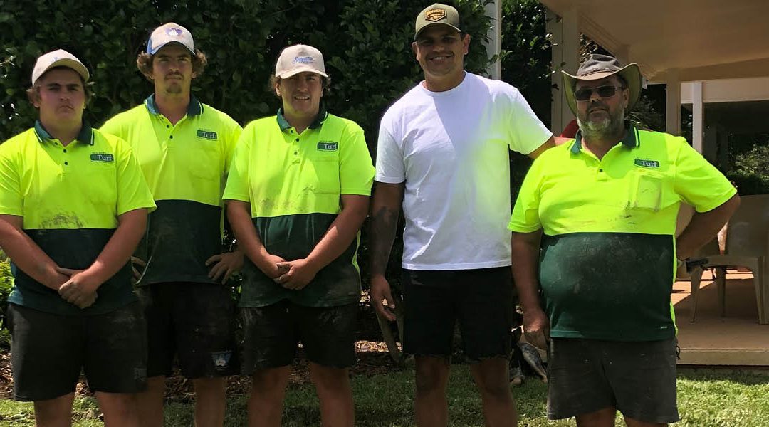 Latrell Mitchell gives parents Palmetto for Christmas